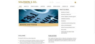 Solomon & Co. - Full Service Indian Law Firm